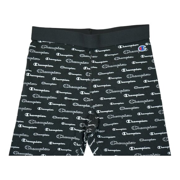 Champion Women's Authentic Print‎ Leggings All Over Print Size Medium Black - Picture 7 of 8